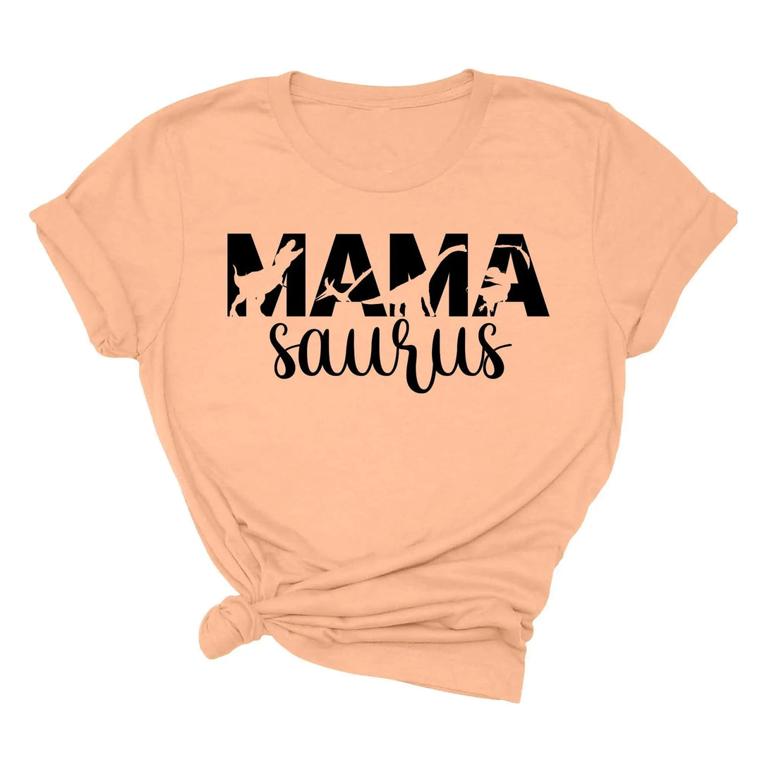 Mama Saurus Shirt - Dinosaur Mom Tee | Mother’s Day & Birthday Gift Cypress DTF