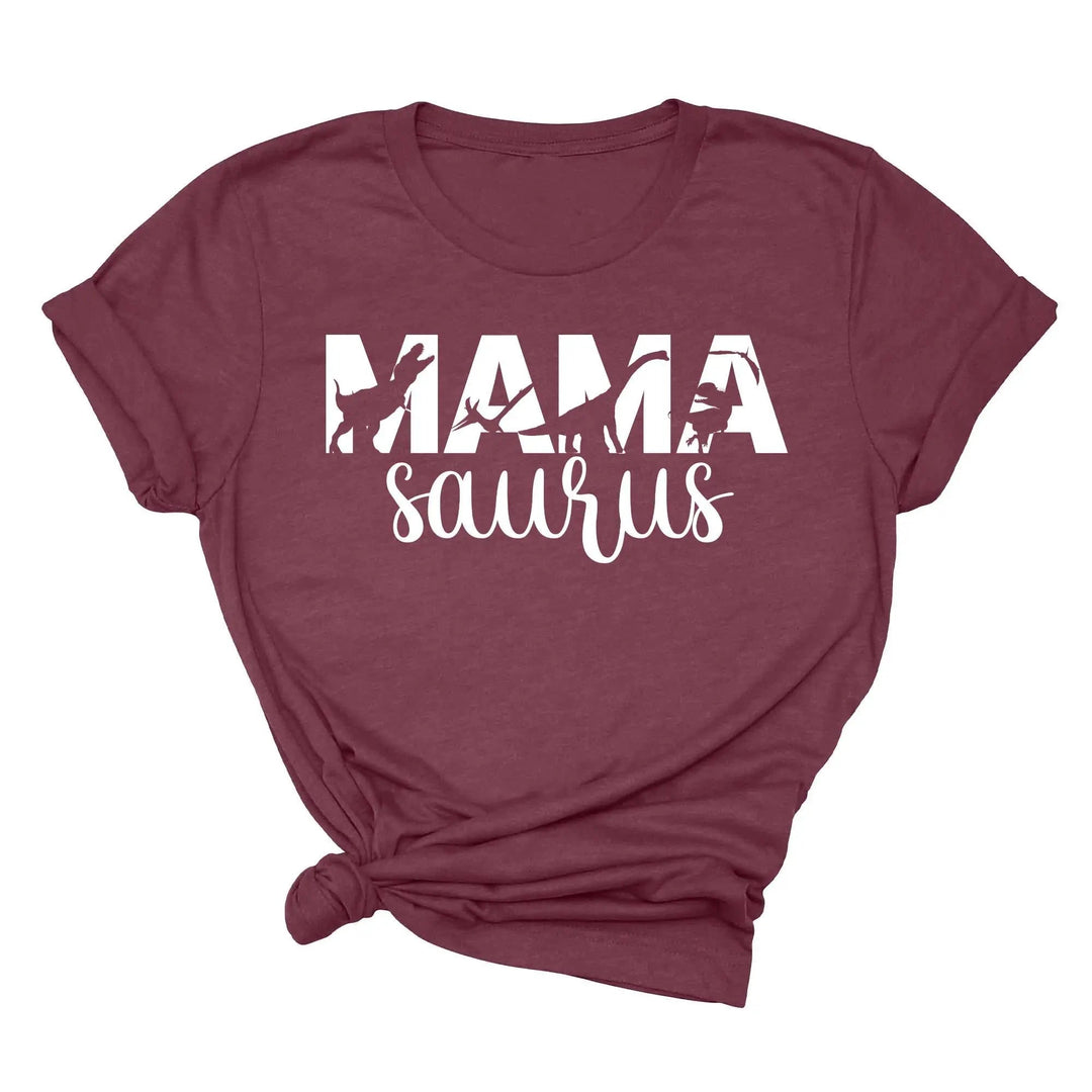 Mama Saurus Shirt - Dinosaur Mom Tee | Mother’s Day & Birthday Gift Cypress DTF