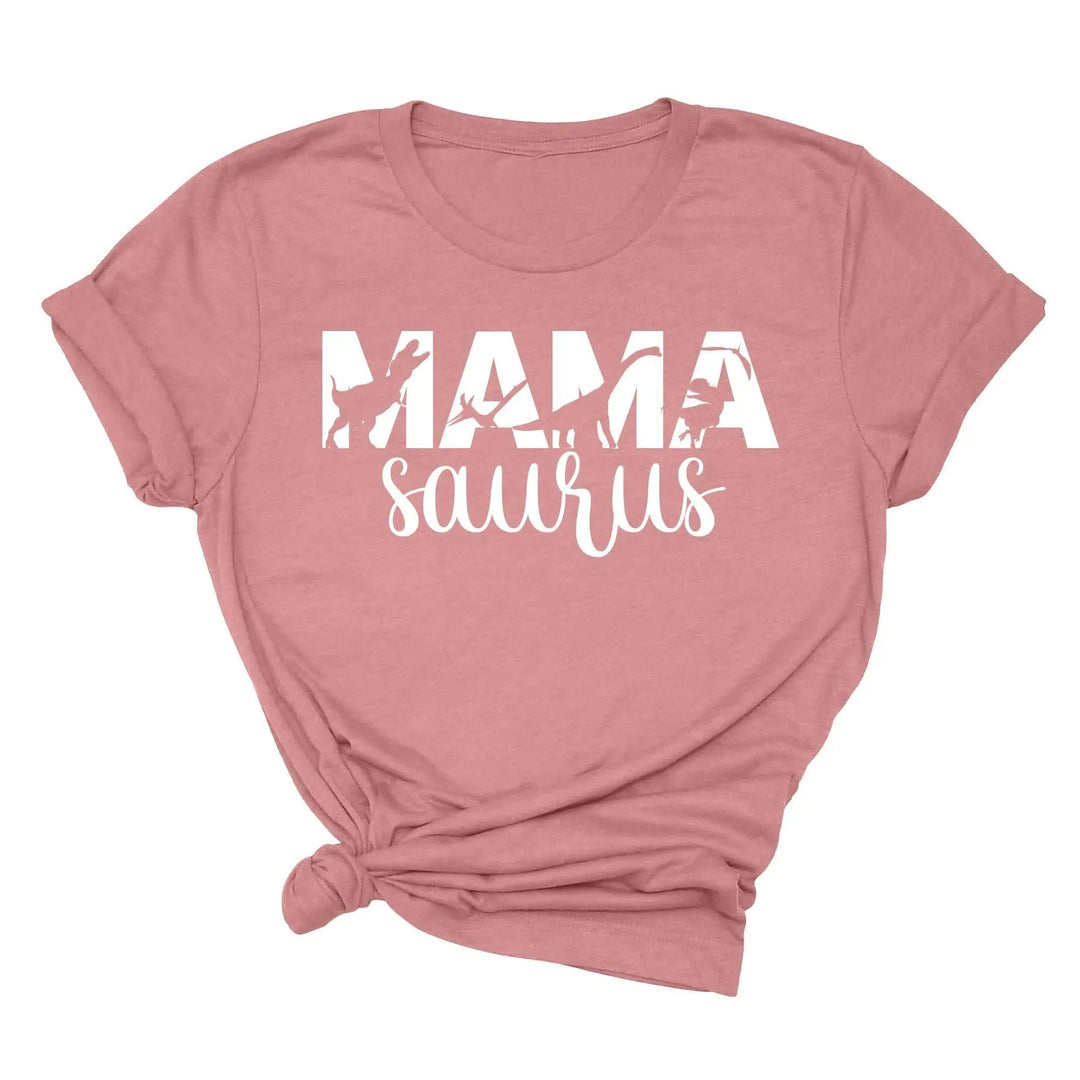 Mama Saurus Shirt - Dinosaur Mom Tee | Mother’s Day & Birthday Gift Cypress DTF