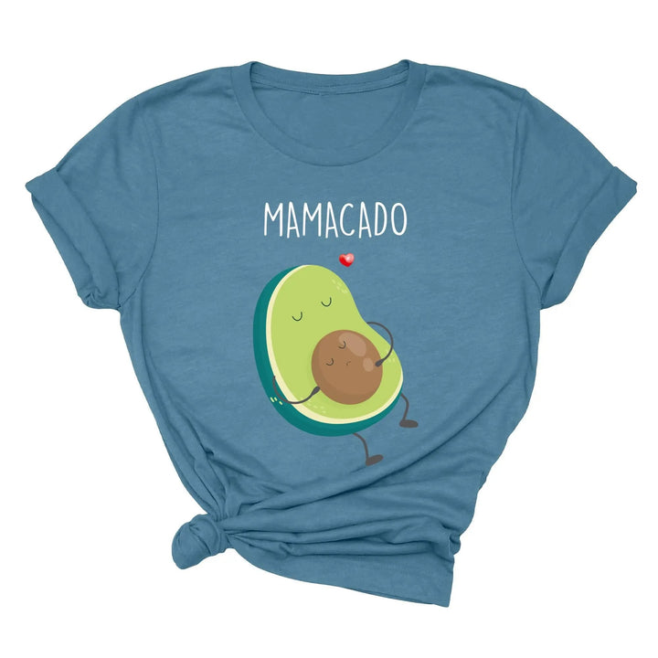 Mamacado & Papacado Pregnancy Shirts - Funny Pregnancy Reveal Tees Cypress DTF