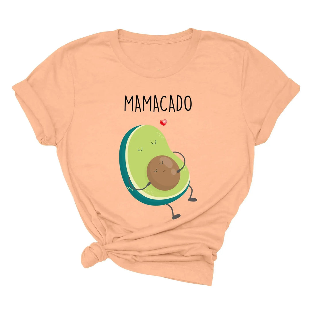 Mamacado & Papacado Pregnancy Shirts - Funny Pregnancy Reveal Tees Cypress DTF