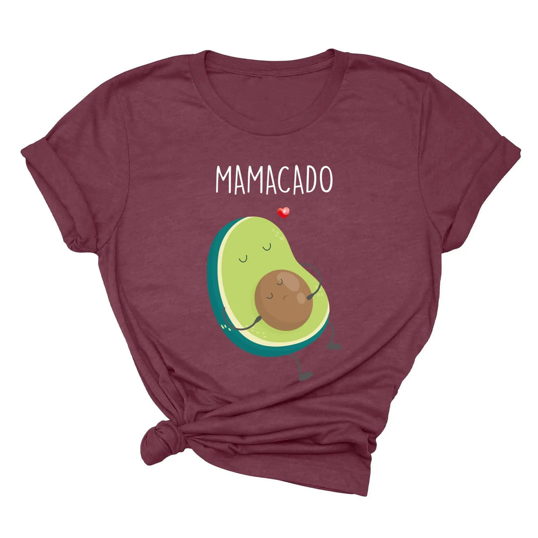 Mamacado & Papacado Pregnancy Shirts - Funny Pregnancy Reveal Tees Cypress DTF