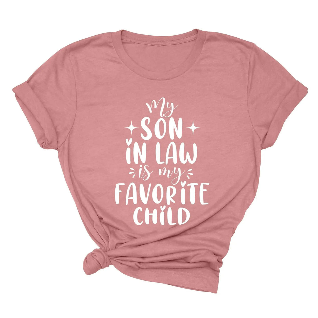 Mom Life Shirt - Best Mother-in-Law & Son-in-Law Mother's Day Gift Tee Cypress DTF