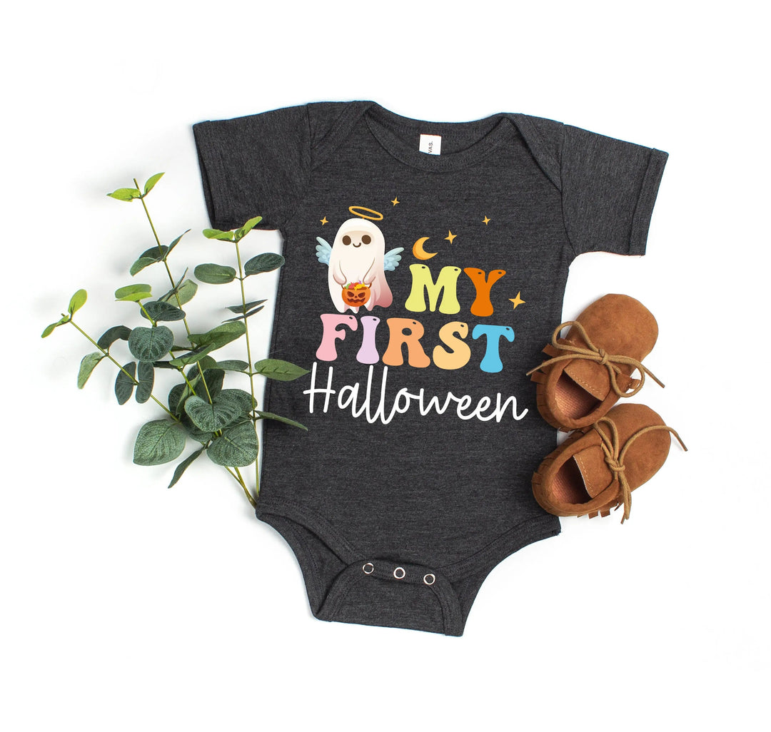 My First Halloween Bodysuit - Funny Baby & Family Halloween Outfit Cypress DTF