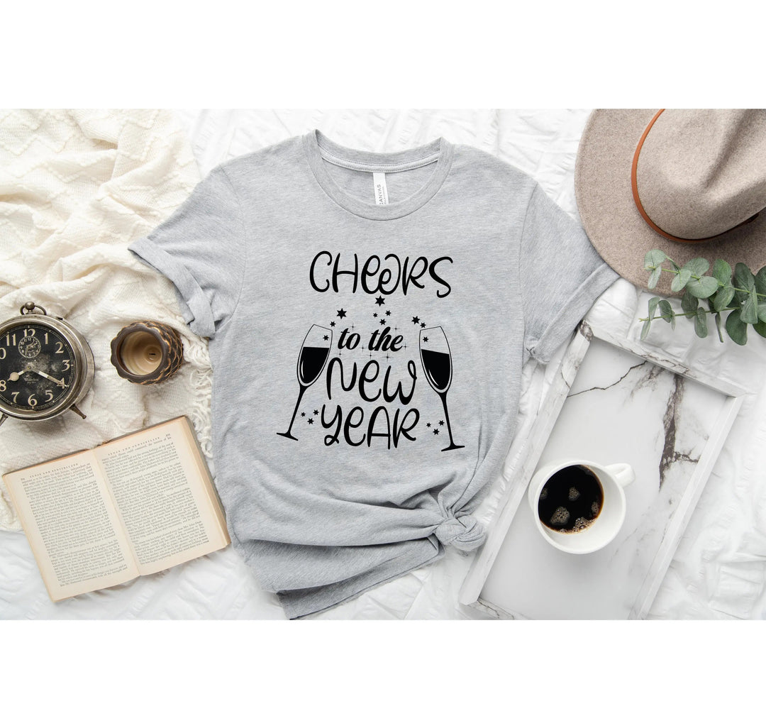 New Year 2023 Shirt | Cheers to the New Year Tee Cypress DTF