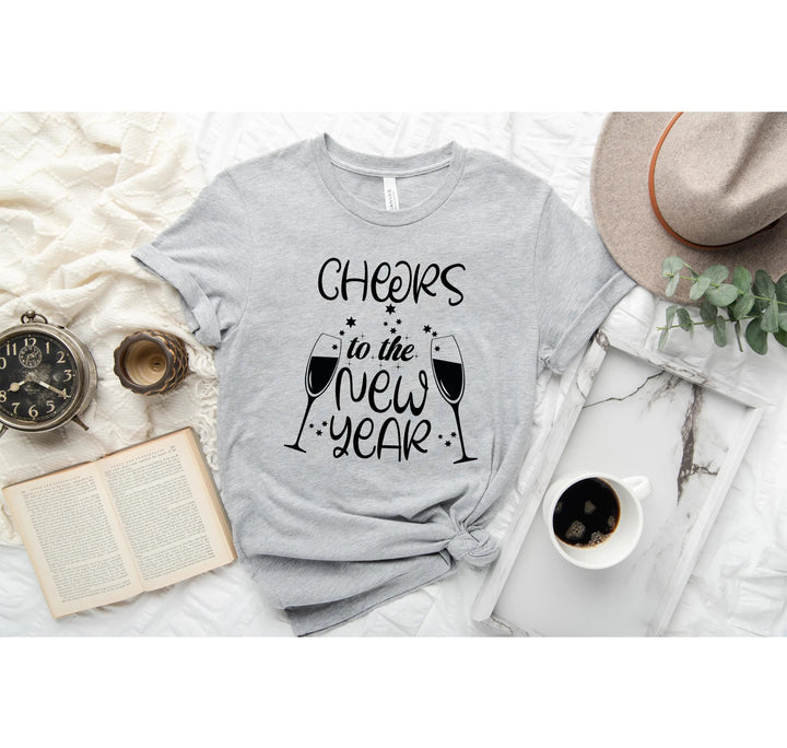 New Year 2023 Shirt | Cheers to the New Year Tee Cypress DTF