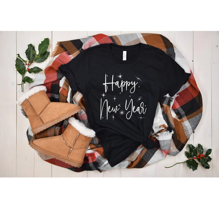 New Year 2025 Shirt | Happy New Year Tee Cypress DTF
