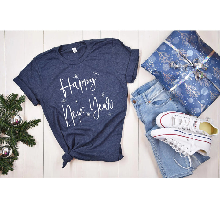 New Year 2025 Shirt | Happy New Year Tee Cypress DTF