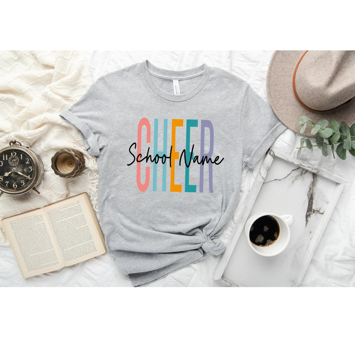 Personalized Cheerleader T-Shirt - Custom Cheer Team & Coach Gift Cypress DTF