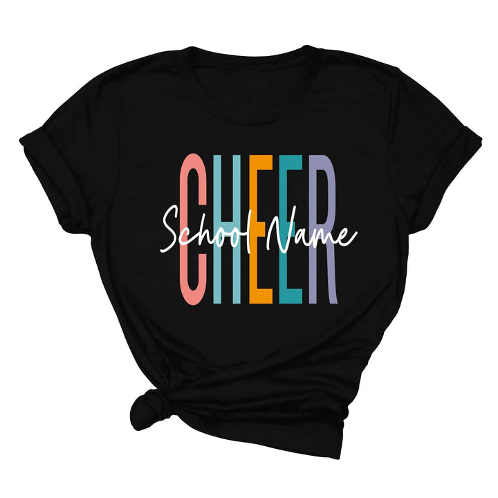 Personalized Cheerleader T-Shirt - Custom Cheer Team & Coach Gift Cypress DTF