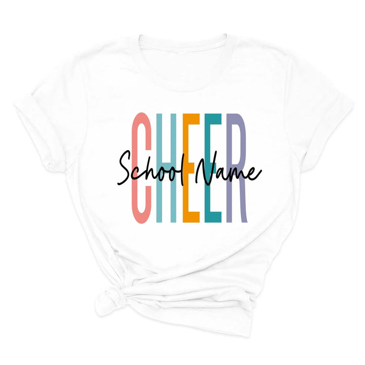 Personalized Cheerleader T-Shirt - Custom Cheer Team & Coach Gift Cypress DTF