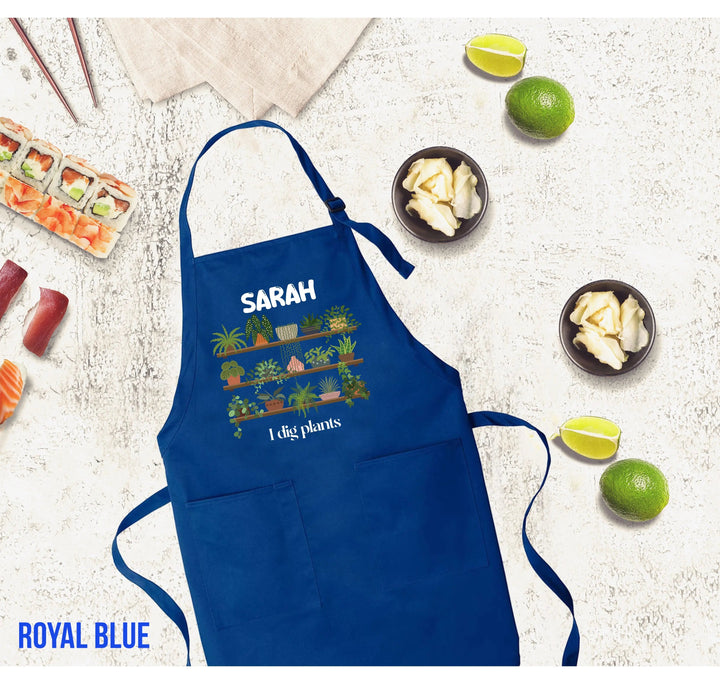 Personalized Gardening Apron - Custom Gift for Plant Lovers Cypress DTF