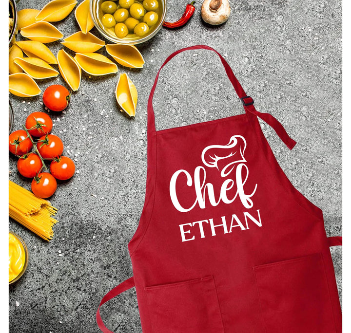 Personalized Kitchen Apron - Customizable Chef Apron for Men & Women Cypress DTF