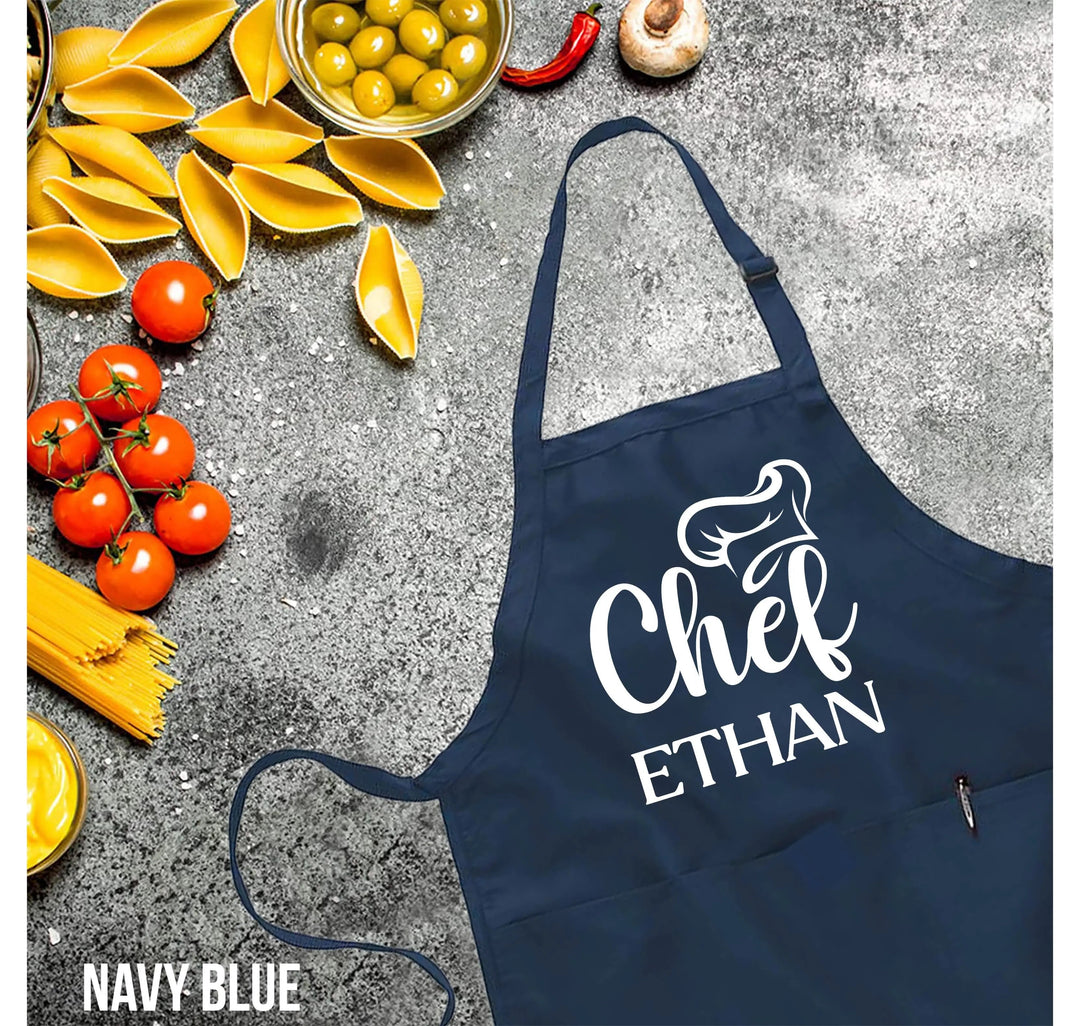Personalized Kitchen Apron - Customizable Chef Apron for Men & Women Cypress DTF