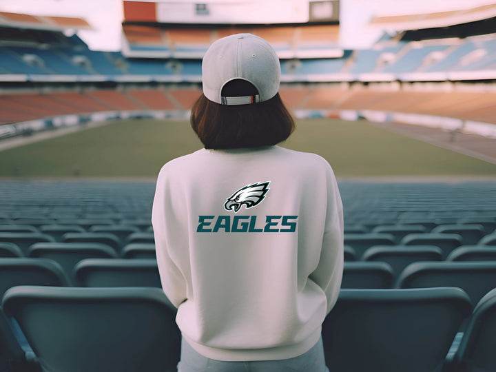 Philadelphia Eagle Football DTF Transfer, Eagles Football Ready To Press