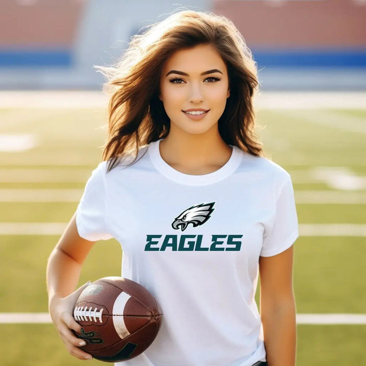 Philadelphia Eagle Football DTF Transfer, Eagles Football Ready To Press