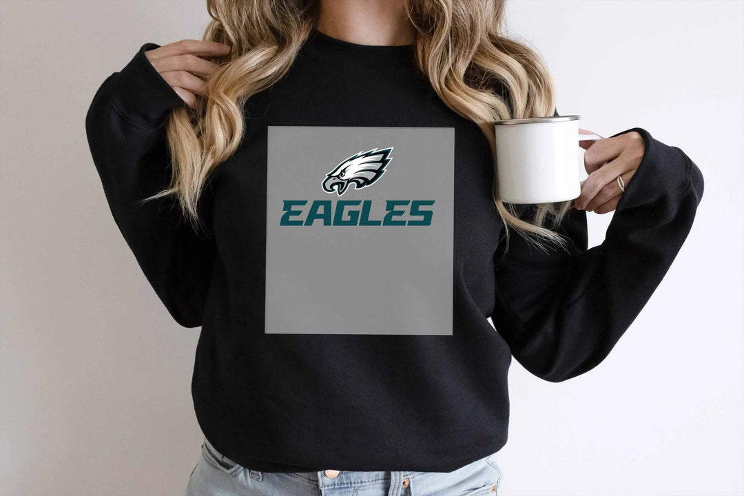 Philadelphia Eagle Football DTF Transfer, Eagles Football Ready To Press