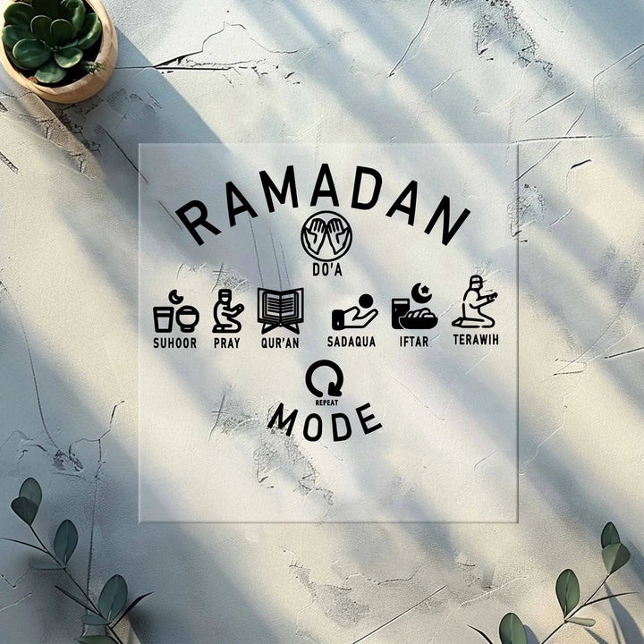 Ramadan Mode Dtf Transfers | Islamic Home Dtf | Ramadan Gift Dtf Transfers