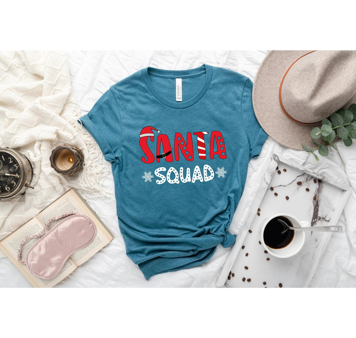 Santa Squad Shirt | Family Christmas Matching Shirts Cypress DTF