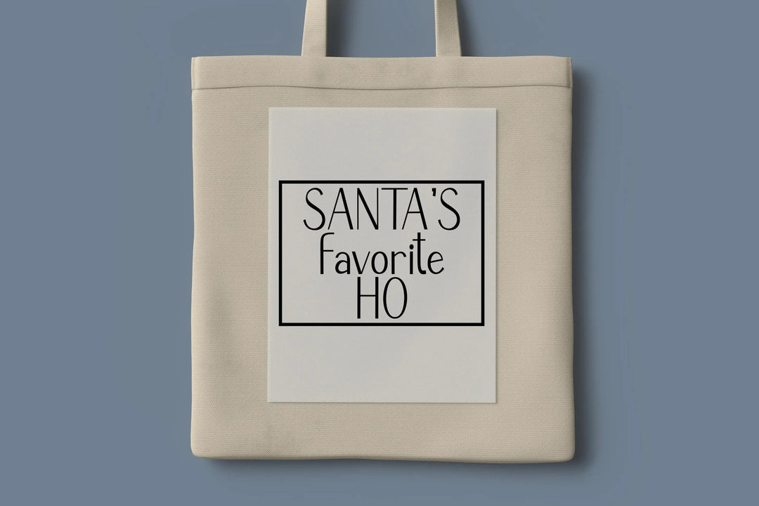 Santa's Favorite Ho DTF Transfers | Santa & Mrs. Claus Couple Christmas DTF
