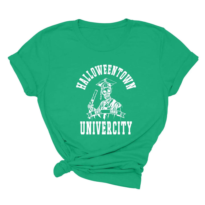 Skeleton Hands Shirt – Cute Skull Halloween Tee for Women, Party Gift Cypress DTF