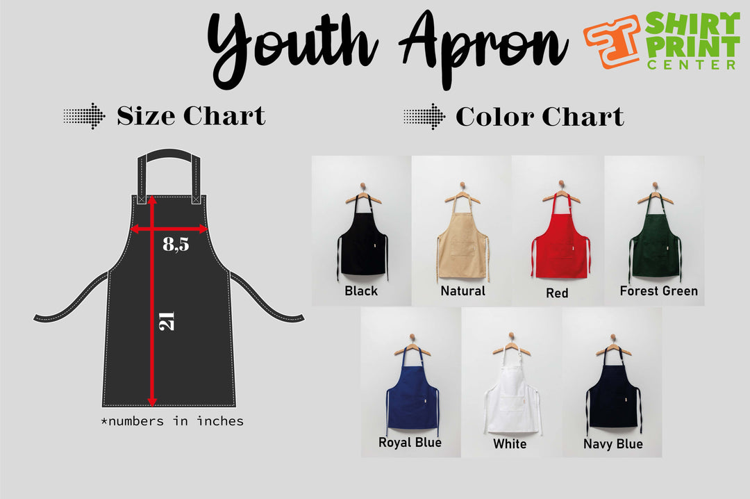 Personalized BBQ Apron for Men - Let's Cook | Chef Gift for Him Cypress DTF