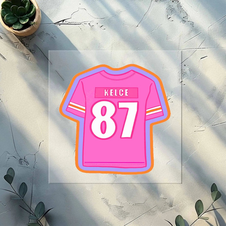 Taylor Kelce 87 Chiefs Era DTF Transfer, Football Swelce 87 DTF Transfer