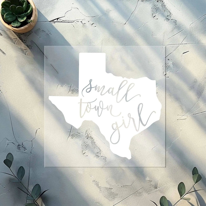 Texas Small Town Girl Dtf Transfers ,Texas Map Dtf Transfers