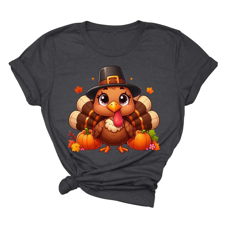 Thanksgiving Turkey Shirt, Turkey Shirt, Thanksgiving Turkey T-shirt, Thanksgiving Gift T-shirts, Thanksgiving Outfit, Turkey T-shirt Cypress DTF