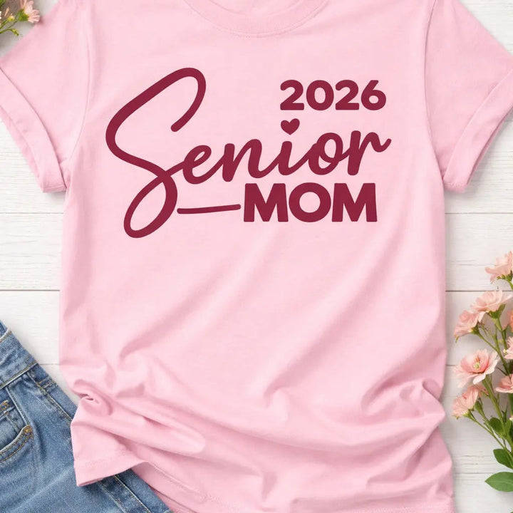 Tompkins High School Senior Mom Tee 2026 – Bella Canvas Single Side Puff Print Cypress DTF