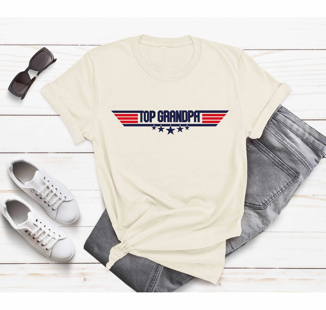 Top Dad T-Shirt | Top Family T-Shirt | Top Dad Papa Grandpa Grandma Poppop Shirt Cypress DTF