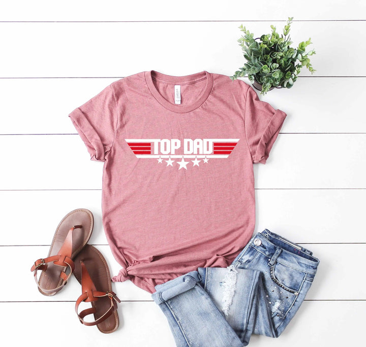 Top Dad T-Shirt | Top Family T-Shirt | Top Dad Papa Grandpa Grandma Poppop Shirt Cypress DTF