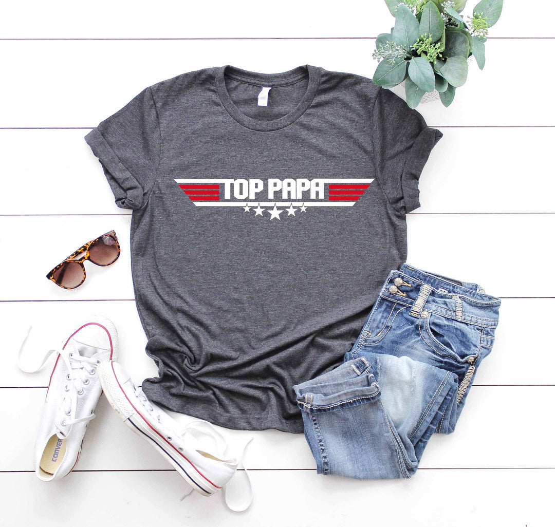 Top Dad T-Shirt | Top Family T-Shirt | Top Dad Papa Grandpa Grandma Poppop Shirt Cypress DTF