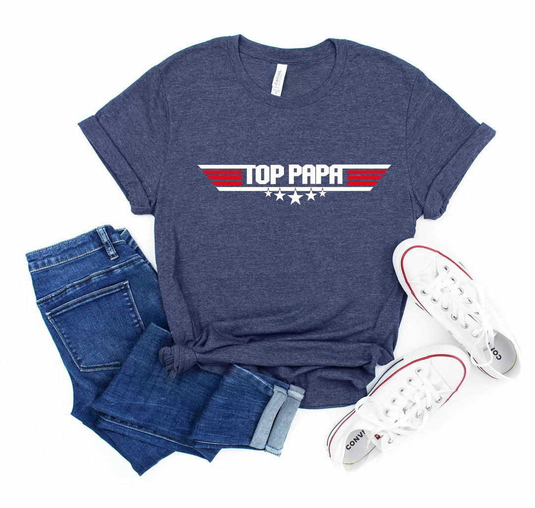 Top Dad T-Shirt | Top Family T-Shirt | Top Dad Papa Grandpa Grandma Poppop Shirt Cypress DTF