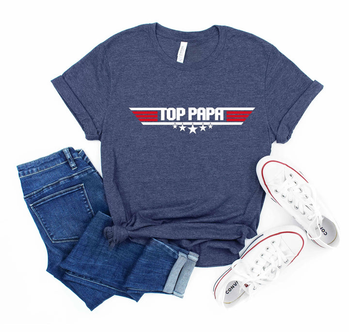 Top Dad T-Shirt | Top Family T-Shirt | Top Dad Papa Grandpa Grandma Poppop Shirt Cypress DTF