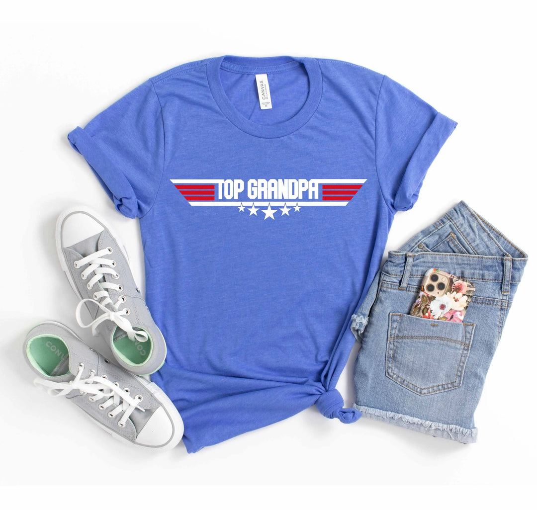 Top Dad T-Shirt | Top Family T-Shirt | Top Dad Papa Grandpa Grandma Poppop Shirt Cypress DTF