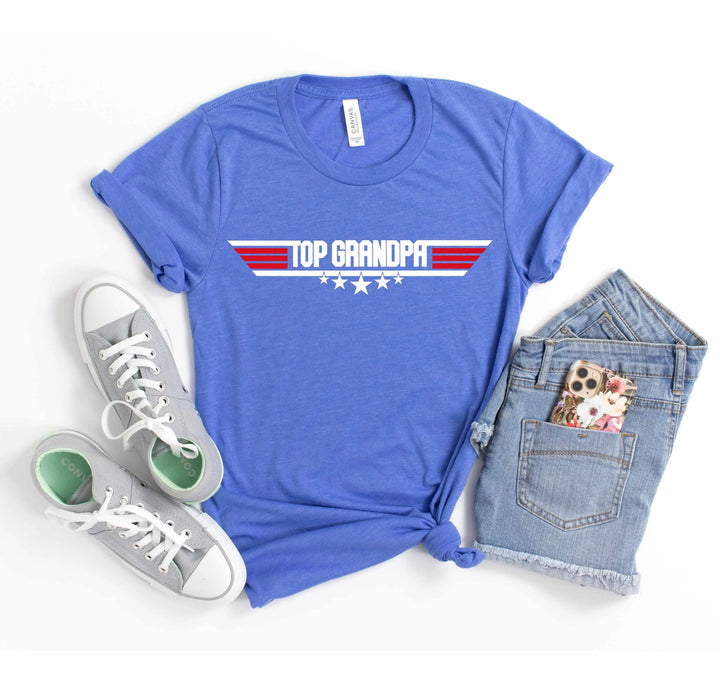 Top Dad T-Shirt | Top Family T-Shirt | Top Dad Papa Grandpa Grandma Poppop Shirt Cypress DTF