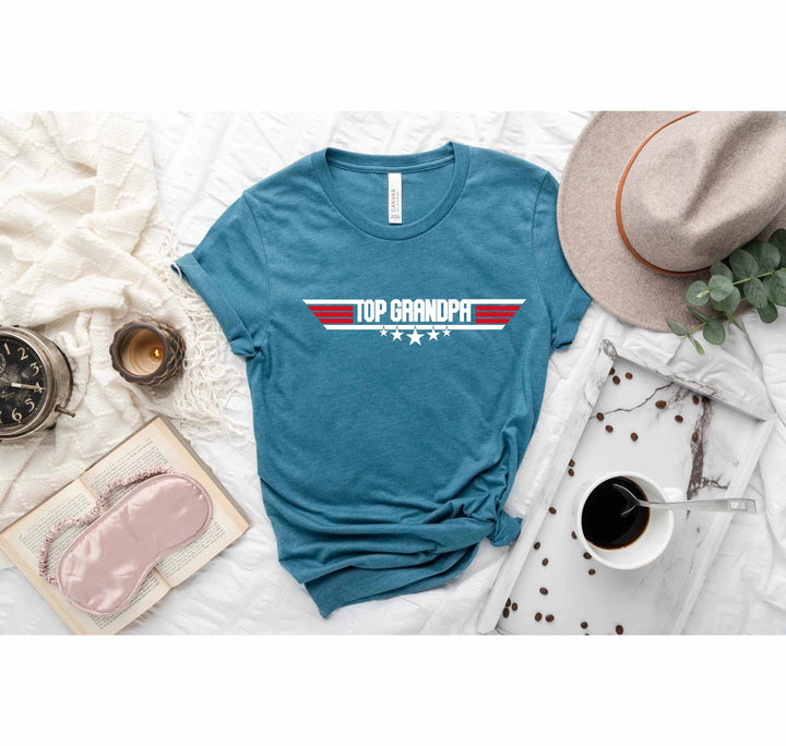 Top Dad T-Shirt | Top Family T-Shirt | Top Dad Papa Grandpa Grandma Poppop Shirt Cypress DTF