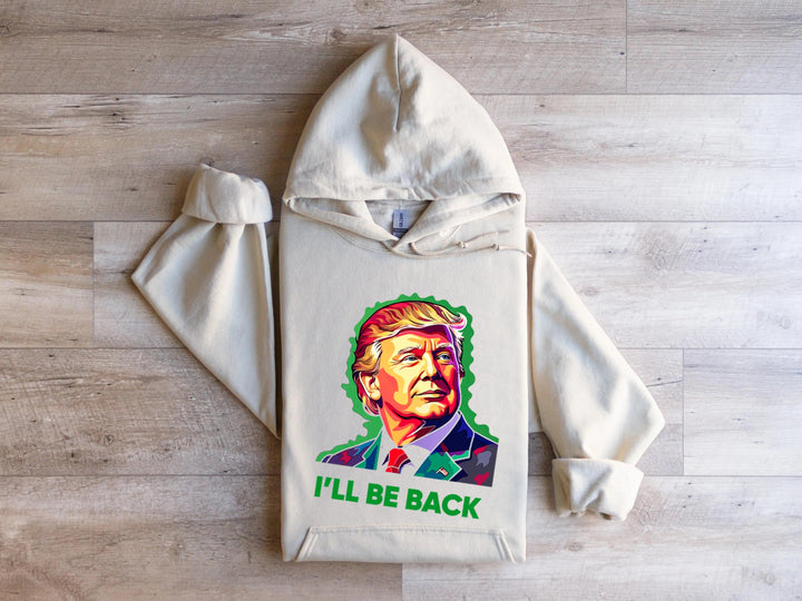 Trump I'll Back Sweatshirt, Trump I'll Be Home for Christmas Shirt funny trump tshirt Humorous Trump Christmas Sweatshirt Cypress DTF