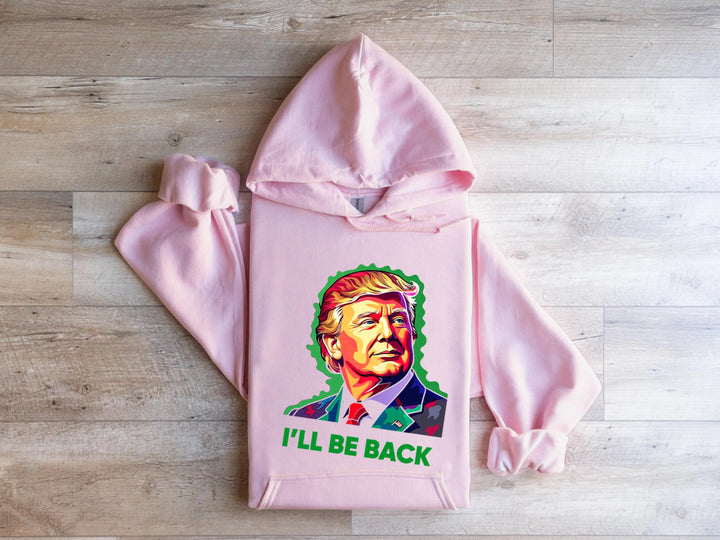 Trump I'll Back Sweatshirt, Trump I'll Be Home for Christmas Shirt funny trump tshirt Humorous Trump Christmas Sweatshirt Cypress DTF