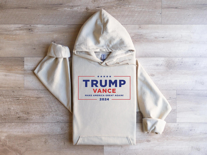 Trump Vance 24 Sweatshirt, Trump 2025 Sweatshirt, President Trump, Republican Sweatshirt, Republican Gifts Support Trump Sweatshirt, American Flag Sweatshirt Cypress DTF