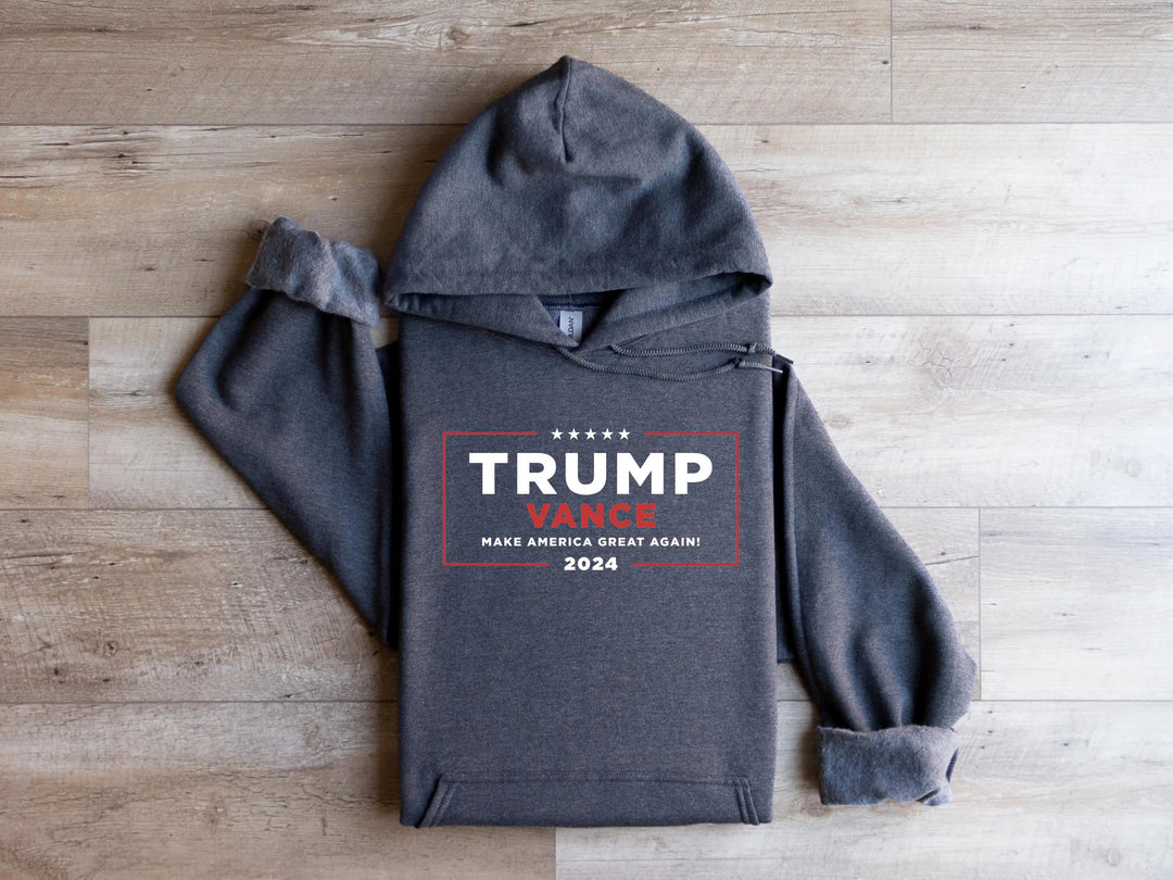 Trump Vance 24 Sweatshirt, Trump 2025 Sweatshirt, President Trump, Republican Sweatshirt, Republican Gifts Support Trump Sweatshirt, American Flag Sweatshirt Cypress DTF