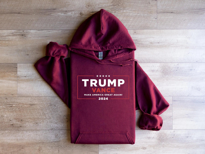 Trump Vance 24 Sweatshirt, Trump 2025 Sweatshirt, President Trump, Republican Sweatshirt, Republican Gifts Support Trump Sweatshirt, American Flag Sweatshirt Cypress DTF