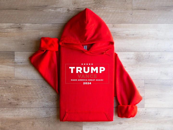 Trump Vance 24 Sweatshirt, Trump 2025 Sweatshirt, President Trump, Republican Sweatshirt, Republican Gifts Support Trump Sweatshirt, American Flag Sweatshirt Cypress DTF