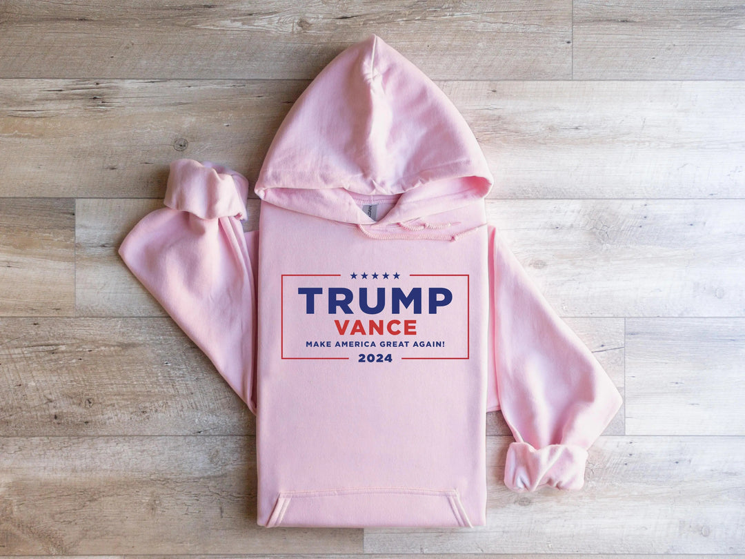 Trump Vance 24 Sweatshirt, Trump 2025 Sweatshirt, President Trump, Republican Sweatshirt, Republican Gifts Support Trump Sweatshirt, American Flag Sweatshirt Cypress DTF