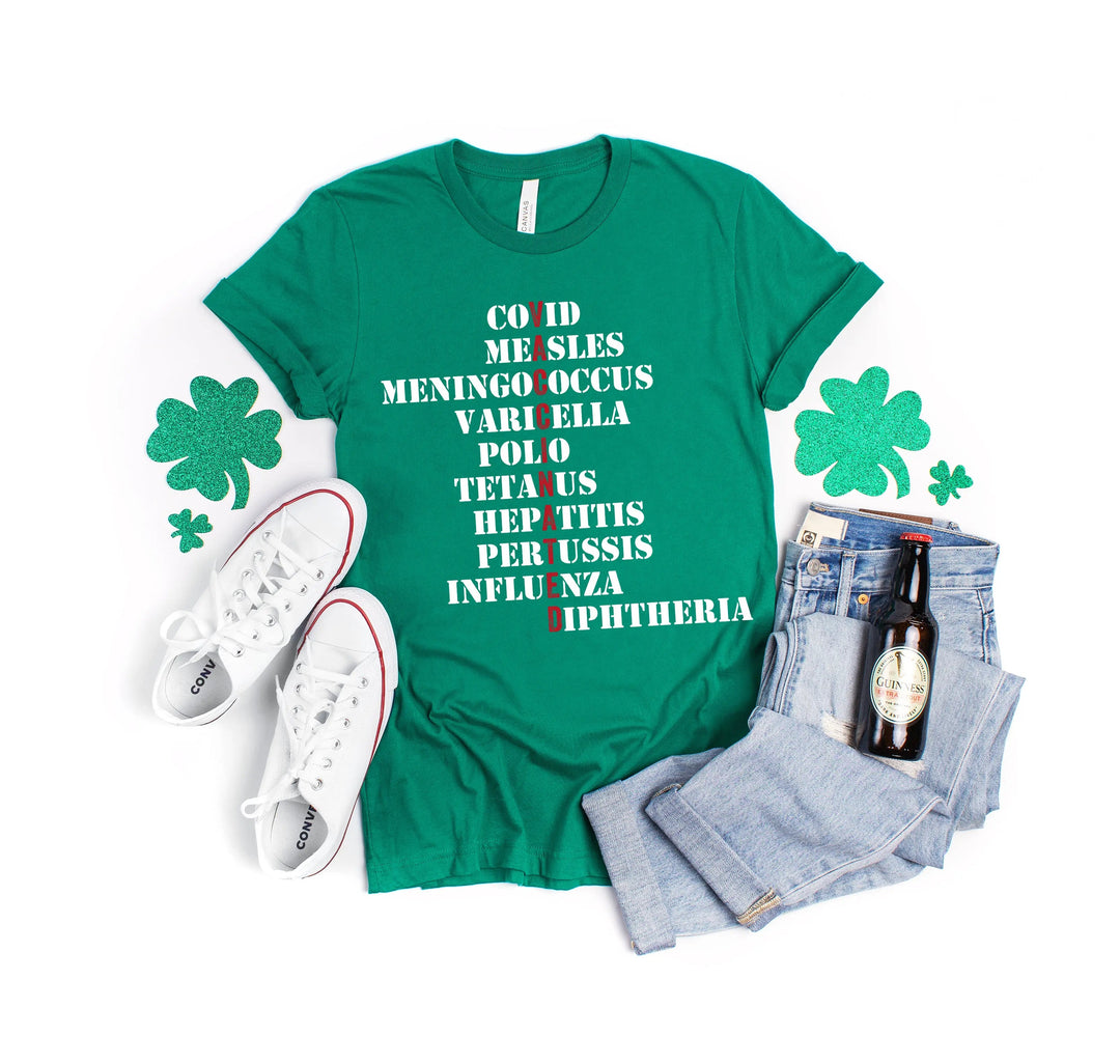 Vaccinated T-Shirt - Pro Vaccine & Funny Nurse Science Shirt Cypress DTF